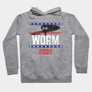 Magic Worm On A String Meme Black Worm 2020 for President Hoodie